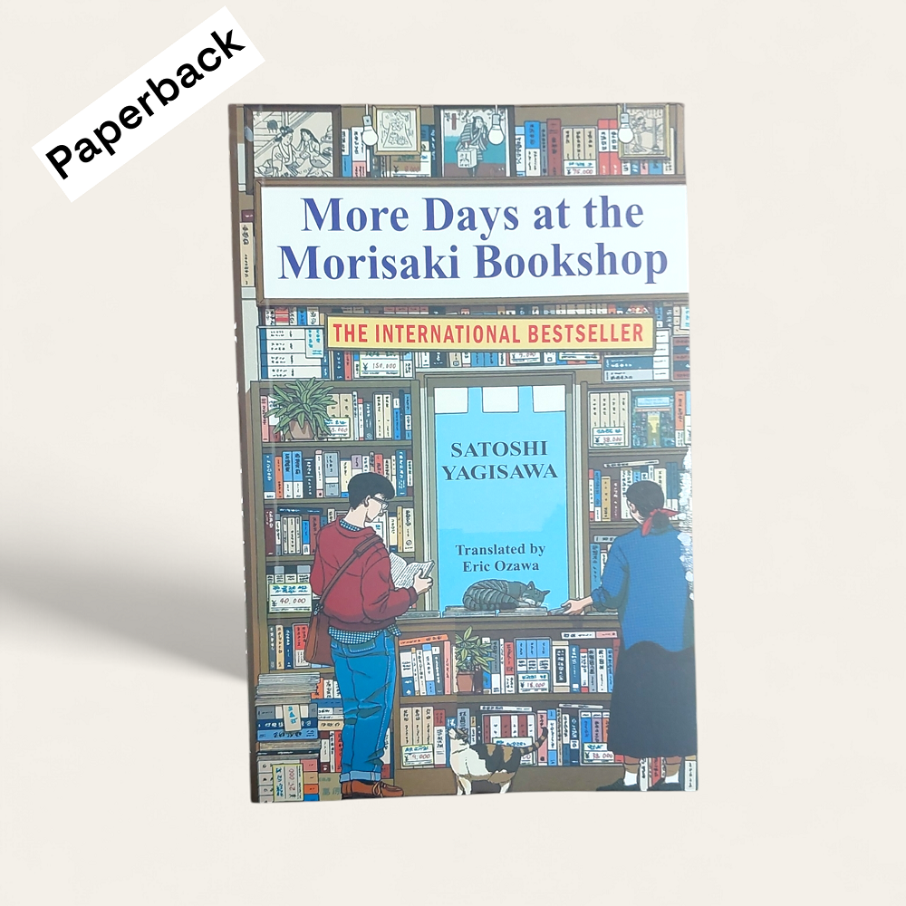 Picture of More Days at the Morisaki Bookshop by Satoshi Yagisawa (Yellowish - Paperback)
