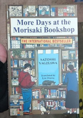 Picture of More Days at the Morisaki Bookshop by Satoshi Yagisawa (Yellowish - Paperback)