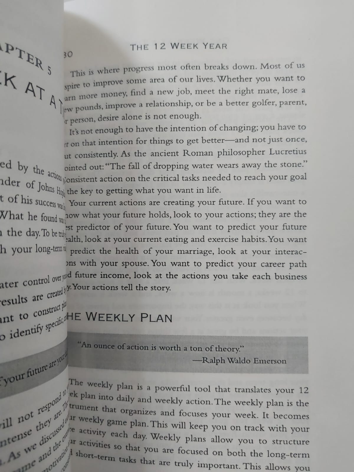 Picture of The 12 Week Year Book by Brian P. Moran and Michael Lennington