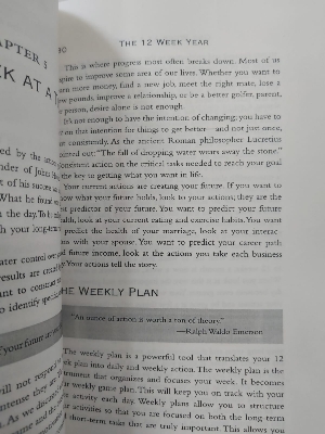 Picture of The 12 Week Year Book by Brian P. Moran and Michael Lennington