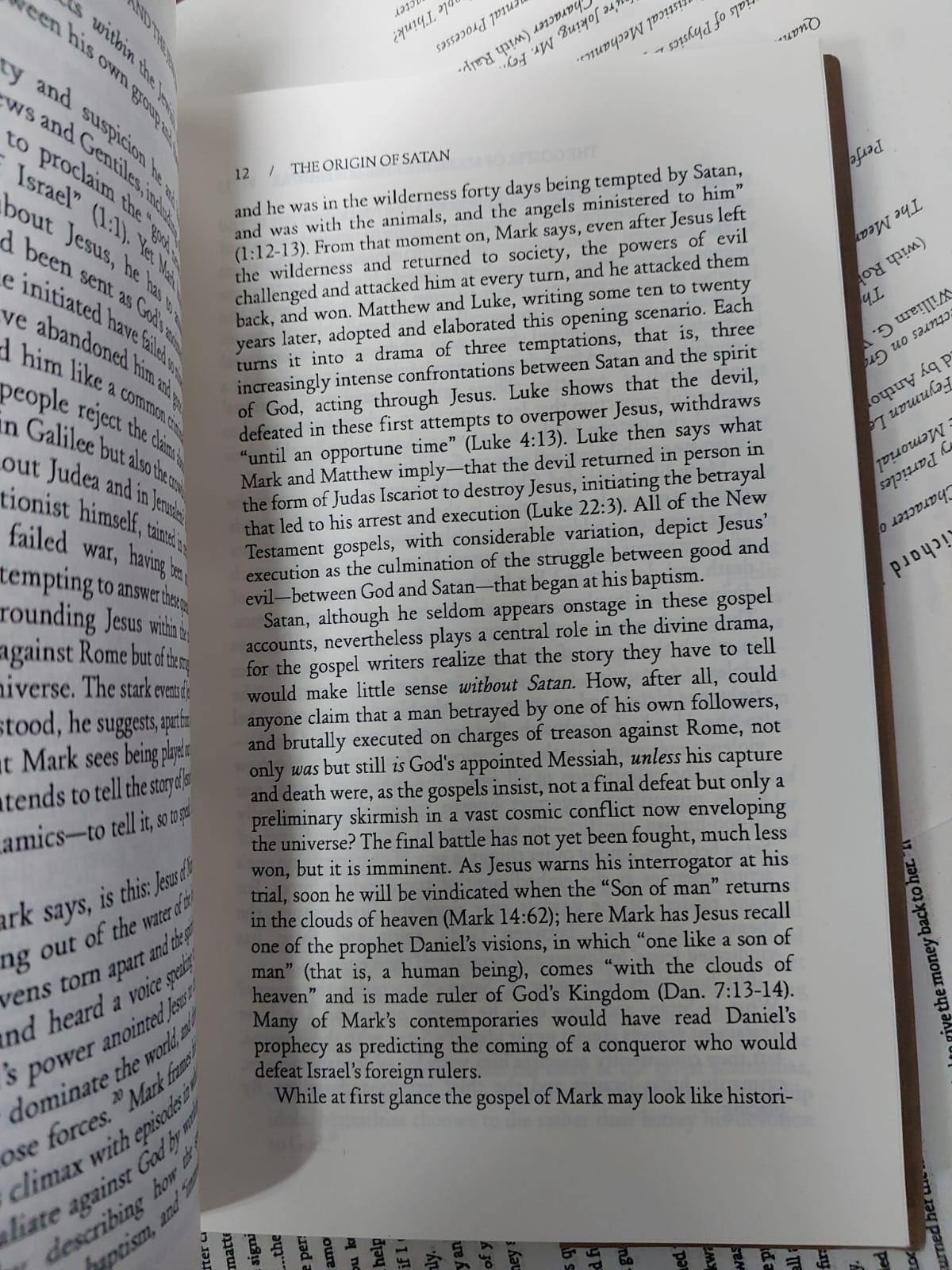 Picture of The Origin of Satan Book by Elaine Pagels (Premium - Paperback)