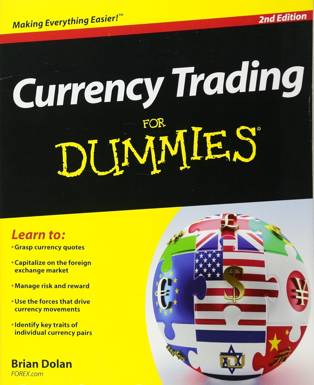 Picture of Currency Trading For Dummies Book by Brian Dolan (Premium - Paperback)