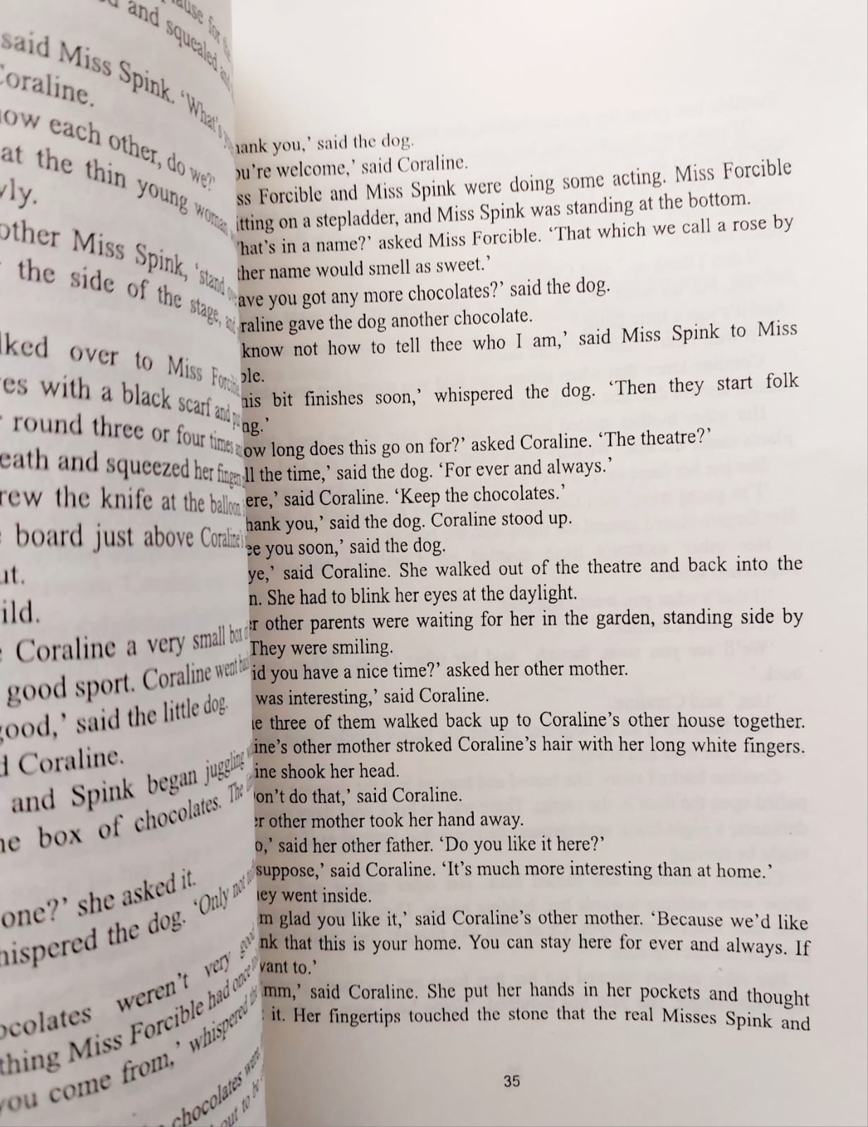 Picture of Coraline Book by Neil Gaiman