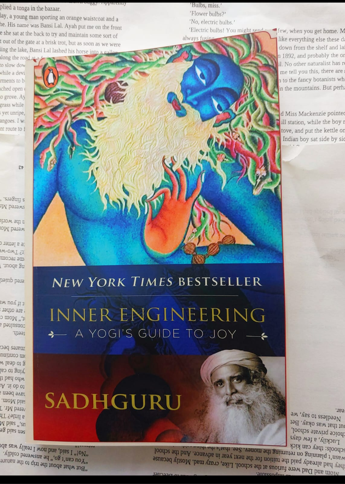 Picture of Inner Engineering: A Yogi's Guide to Joy Book by Sadhguru