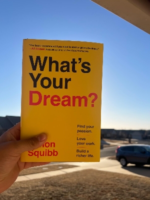 Picture of What's Your Dream? Find Your Passion. Love Your Work. Build a Richer Life. Book by Simon Squibb (Paperback)