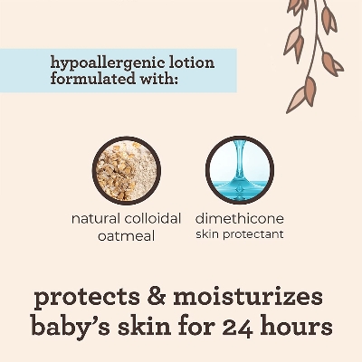 Aveeno Baby Moisturising Lotion - Aveeno Baby Daily Care Baby Moisturising Lotion 227gm (Made in UK)