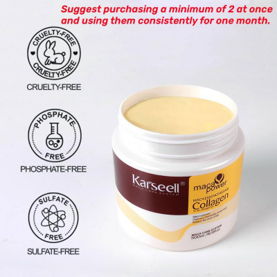 Picture of Karseell Collagen Hair Mask Maca Power 500ml