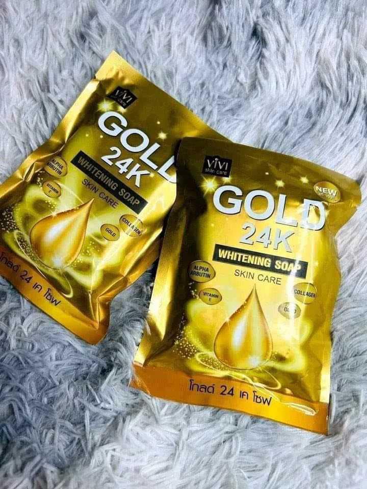 Picture of Vivi Skin Care Gold 24 k soap 80gm (Made in Thailand)