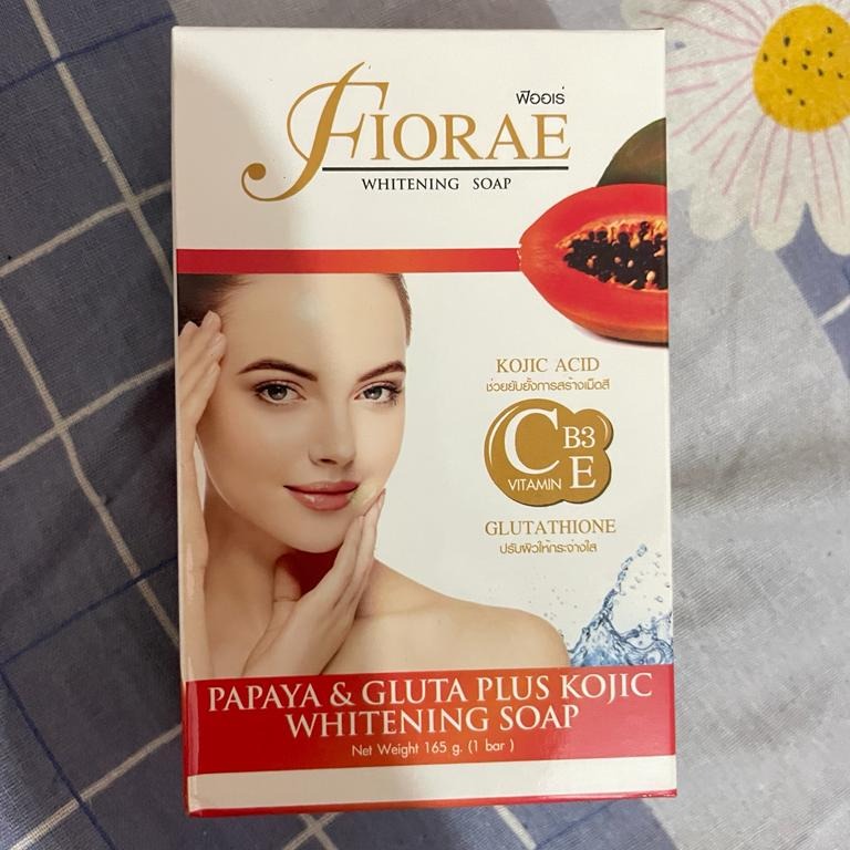 Picture of Fiorae Papaya Gulta Plus Kojij Skin Care Soap - 165 Gram (Thailand)