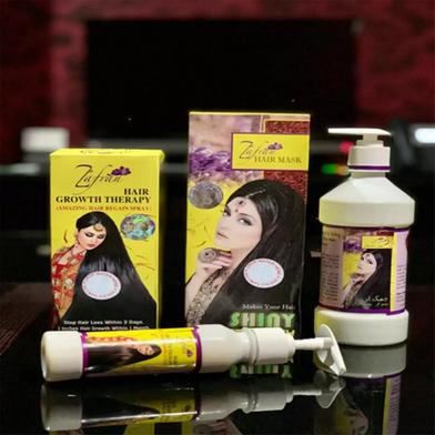 Picture of Zafran Hair Loss Combo Hair oil and Hair Mask combo