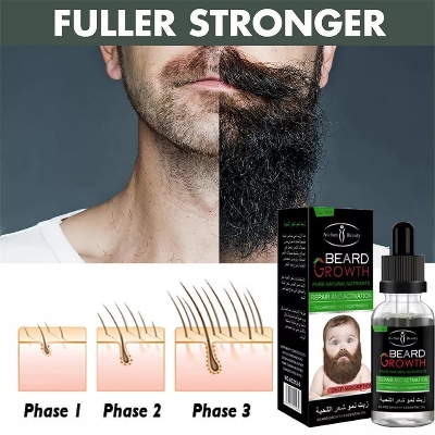 Picture of Beard Growth Solution Oil for Men 30ml