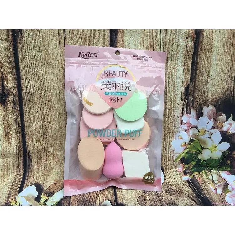 Picture of 13 Pcs Set of Powder Puff For Mackup