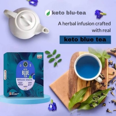 Picture of Healthy Weight Loss Keto Blue Tea 120 gm