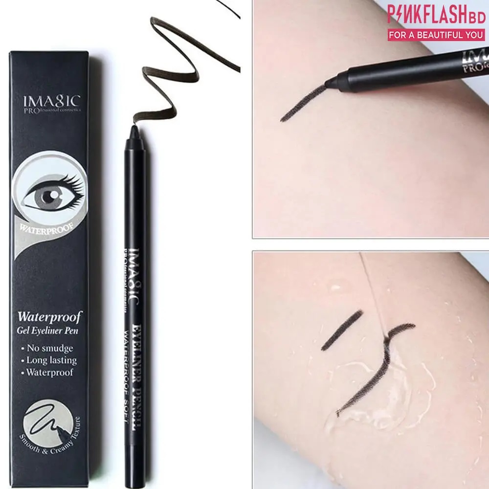 Picture of Imagic Waterproof Long Lasting Soft Pencil Kajol Eyeliner - Black