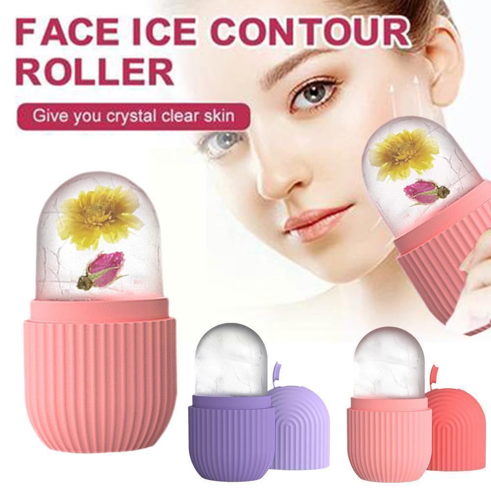 Picture of Ice Roller for Neck, Face & Eyes Massager | Face and Eye Puffiness Multicolour