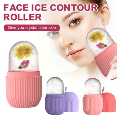 Picture of Ice Roller for Neck, Face & Eyes Massager | Face and Eye Puffiness Multicolour