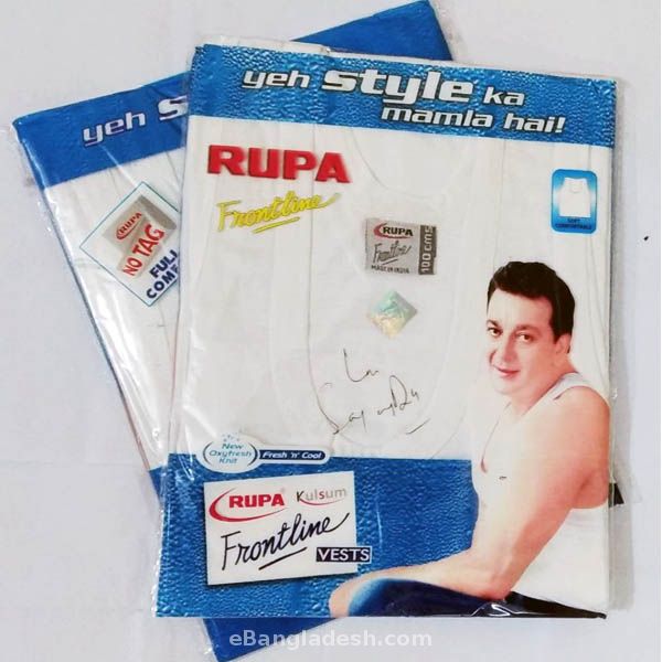 Picture of Cotton Rupa Sando Ganji Regular Mens Comfort Vest- 1Pcs