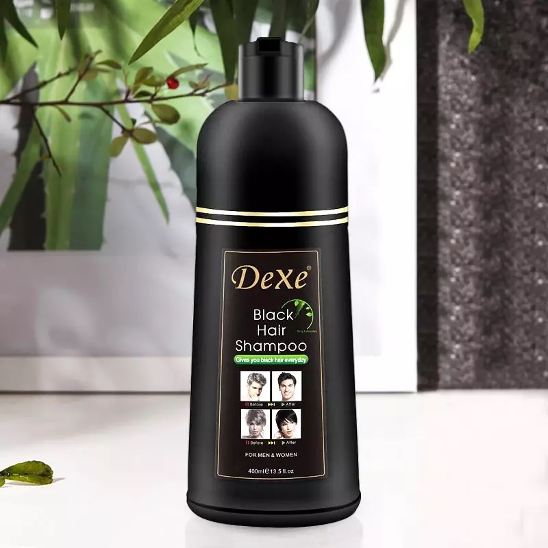 Picture of 200 ml Dexe Black Hair Shampoo