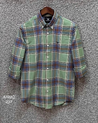 Picture of Armani Check Shirt 237