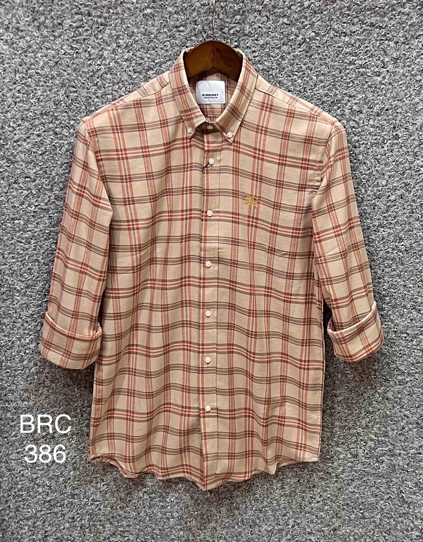 Picture of Burberry Check Shirt 386