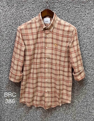 Picture of Burberry Check Shirt 386