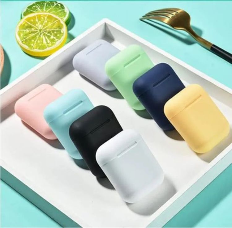 Picture of i12 TWS Bluetooth 5.0 Earbuds with Charging Case i12 Bluetooth Headset TWS Bluetooth 5.0 Noise Cancelling Touch Control Earphone With Charging Box - White TWS I12 Wireless Touch Control Bluetooth Earphones - Headphone - Bluetooth Headphone