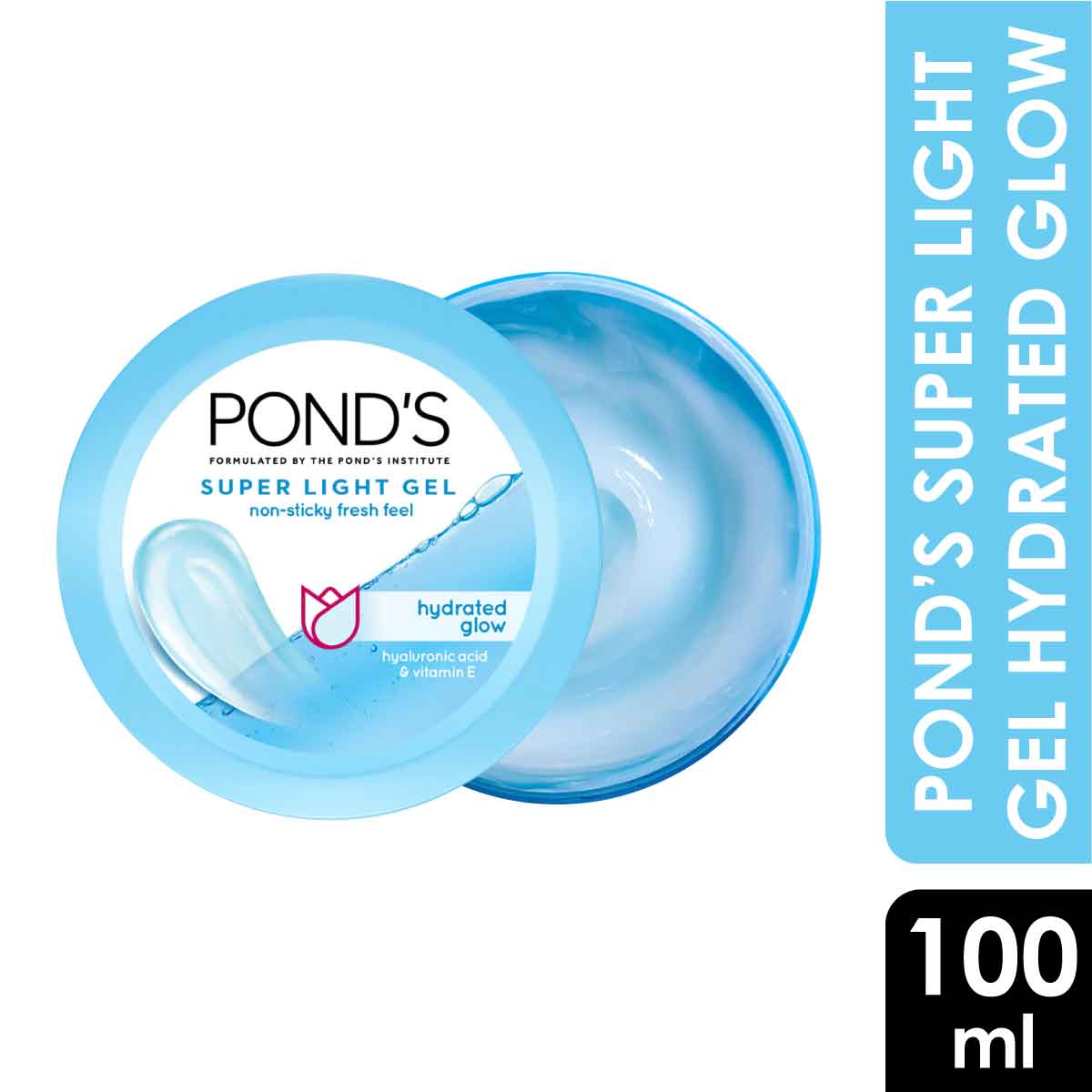 Pond's Hydrated Glow Super Light Gel Moisturiser (India) - 100ml