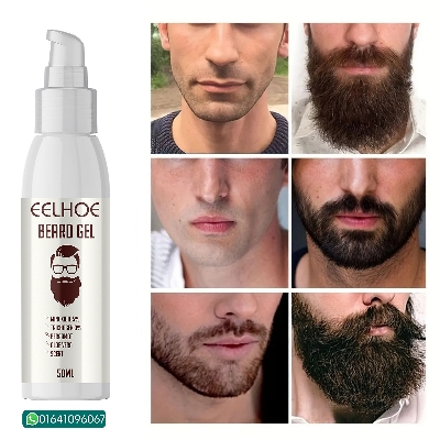 Picture of EELHOE Beard Growth Gel Hair Grower Products Repair Grow Up GEL Men Essence Softening Nourishing