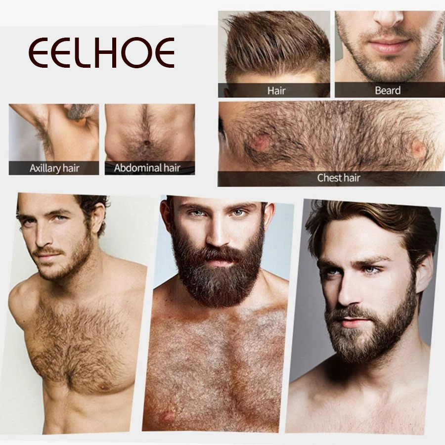 Picture of EELHOE Beard Growth Gel Hair Grower Products Repair Grow Up GEL Men Essence Softening Nourishing