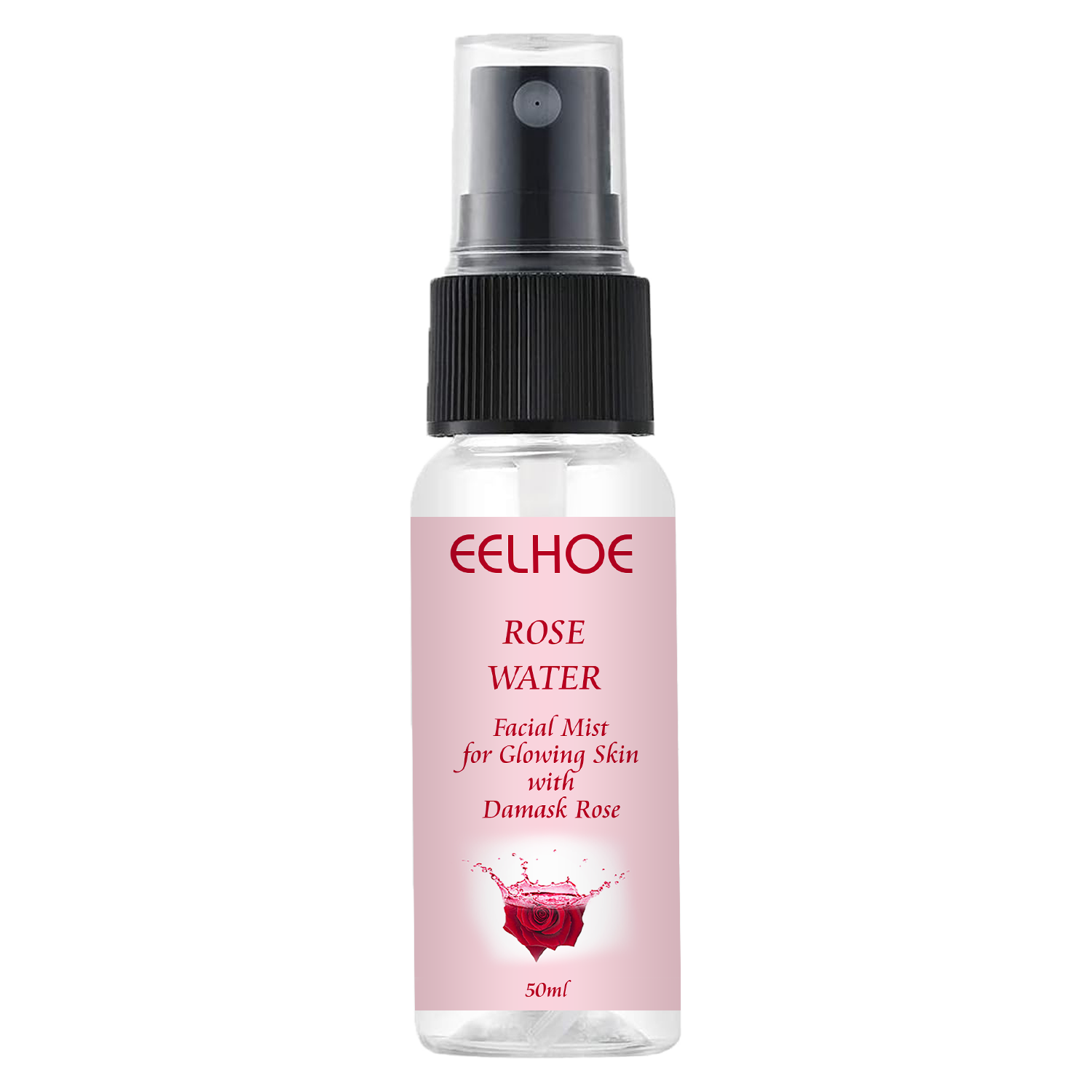 Picture of ROSE WATER TONER by EELHOE Glycerin Hydrating Facial Mist - Dry Combination Skin Care 100% Organic Natural Moroccan Rosewater (Chemical Free)