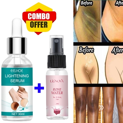 Picture of Combo Offer EELHOE Lightening Serum and LiLiNOVA Rose Water For Underarm And Private area