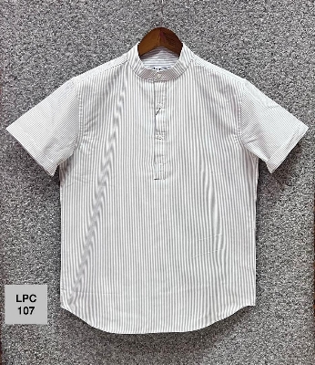 Picture of Louis Philippe Band Collar Shirt 107