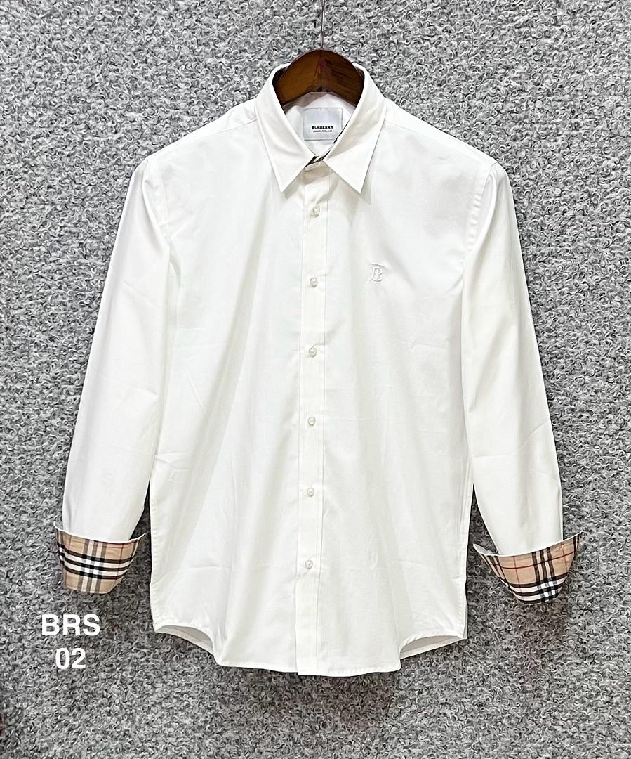 Picture of Burberry BT Solid Shirt 02 White