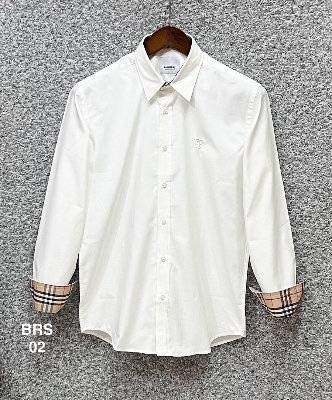 Picture of Burberry BT Solid Shirt 02 White