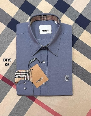 Picture of Burberry BT Solid Shirt 06 Ash