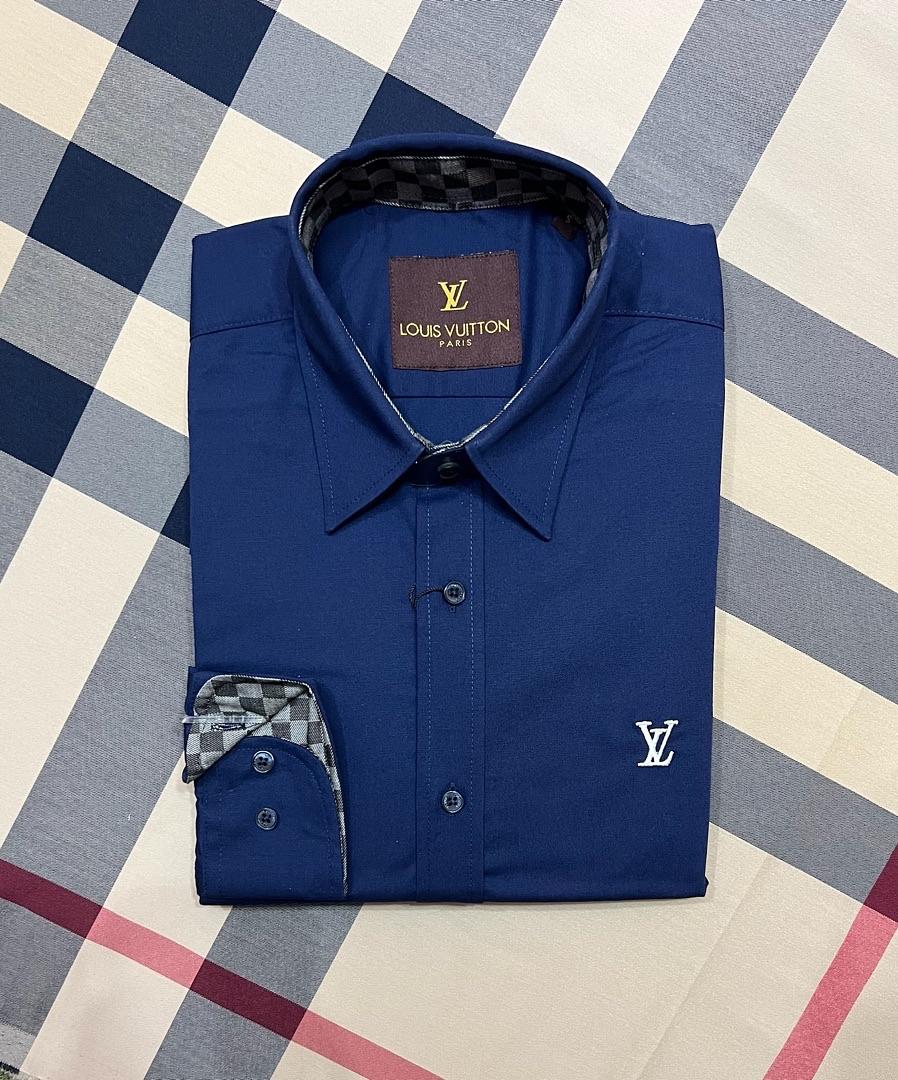 Picture of LV Solid Shirt Navy
