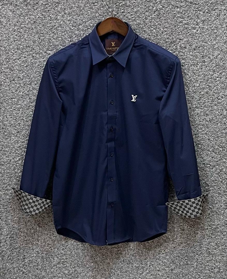 Picture of LV Solid Shirt Navy