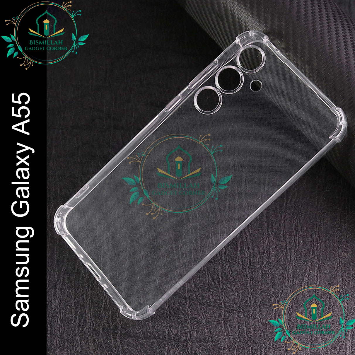 Picture of Transparent back cover For Samsung Galaxy A55 5G Luxury transparent Protect Back Cover Soft Case
