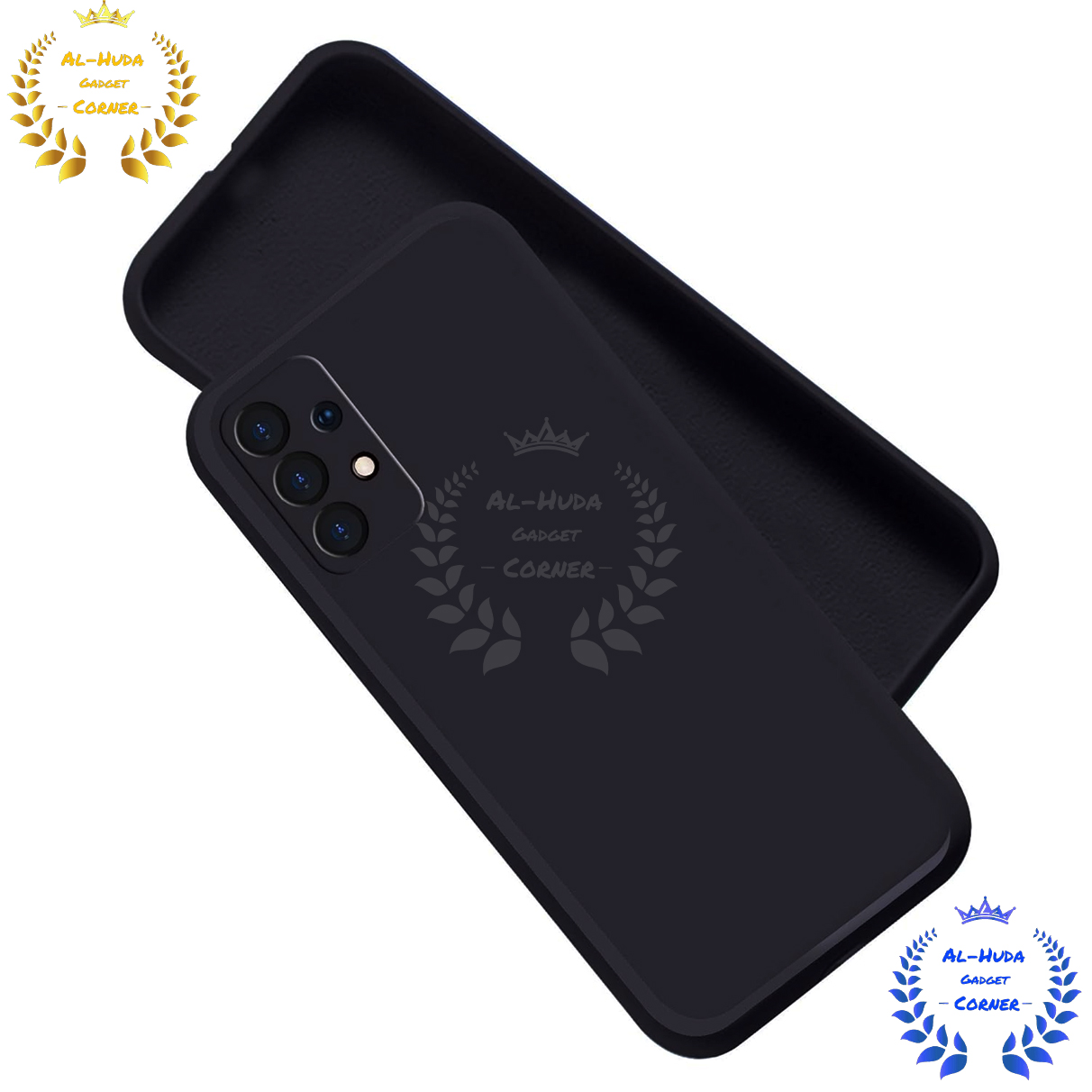 Picture of Shockproof & Transparent Crystal Clear Back Cover Case / Matte Protective Lens Flexible Back Cover for Samsung Galaxy A13 4G  | Slim Silicone Cover with Soft Lining Shockproof Full Body Bumper Case