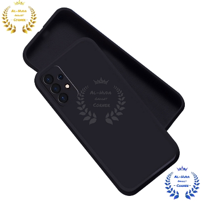 Picture of Shockproof & Transparent Crystal Clear Back Cover Case / Matte Protective Lens Flexible Back Cover for Samsung Galaxy A13 4G  | Slim Silicone Cover with Soft Lining Shockproof Full Body Bumper Case