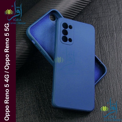 Picture of Original Premium Liquid Silicone Phone case for Oppo Reno 5 4G / Oppo Reno 5 5G Liquid Silicon Mobile Back Case Soft Silicone Phone Cover