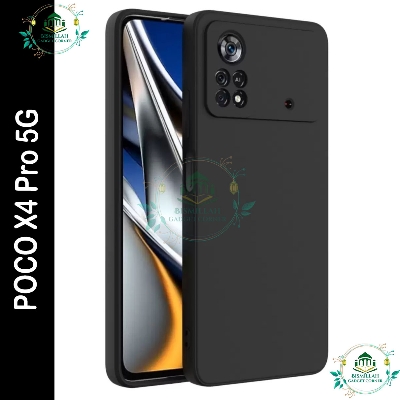 Picture of Original Premium Liquid Silicone Phone case for Xiaomi Poco X4 Pro 5G Liquid Silicon Mobile Back Case Soft Silicone Phone Cover