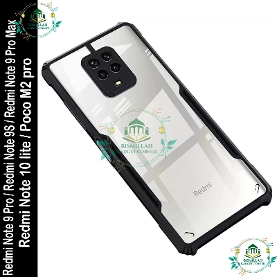 Picture of Original Xundd Back Cover for Redmi Note 9 Pro / Redmi Note 9S / Redmi Note 9 Pro Max / Poco M2 Pro / Redmi Note 10 lite  Transparent Hybrid Hard PC Back Bumper