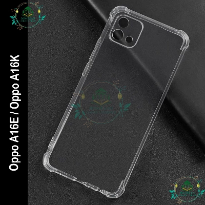 Picture of Original Transparent back cover For Oppo A16E / Oppo A16K Luxury transparent Protect Back Cover Soft Case