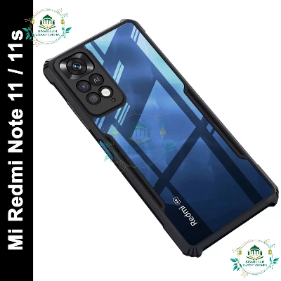 Picture of Original Xundd Back Cover for Xiaomi Redmi Note 11 4G/ Xiaomi Redmi Note 11s Transparent Hybrid Hard PC Back Bumper