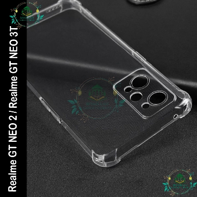 Picture of Original Transparent back cover For Realme GT NEO 2 / Realme GT NEO 3T Luxury transparent Protect Back Cover Soft Case
