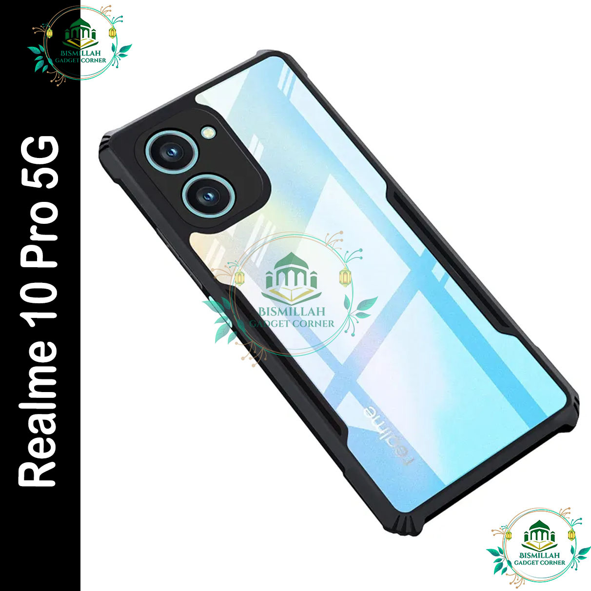 Picture of Original Xundd Back Cover for Realme 10 pro 5G Transparent Hybrid Hard PC Back Bumper