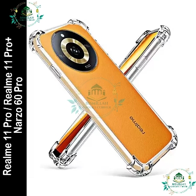 Picture of Original Transparent back cover For Realme 11 Pro / Realme 11 Pro+ / Narzo 60 Pro Luxury transparent Protect Back Cover Soft Case