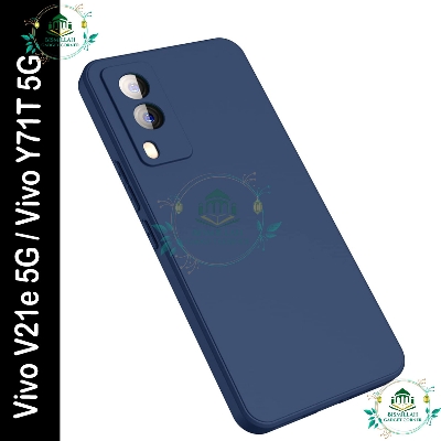 Picture of Premium Liquid Silicone Phone case for Vivo V21e 5G / Vivo Y71T 5G Liquid Silicon Mobile Back Case Soft Silicone Phone Cover