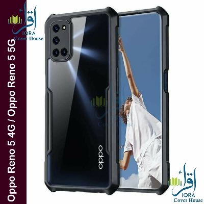 Picture of Original Xundd Back Cover for Oppo Reno 5 4G / Oppo Reno 5 5G Transparent Hybrid Hard PC Back Bumper
